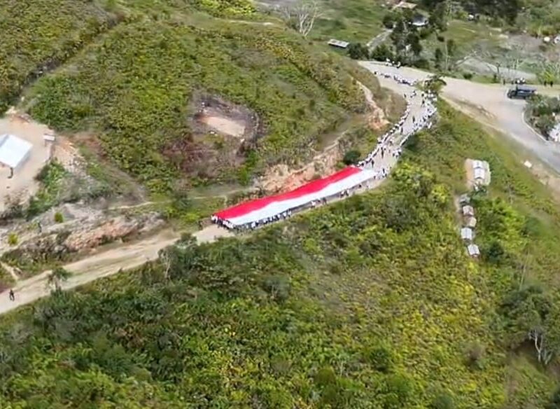 Kodim 1714/Puncak Jaya, Polri dan Pemda Sinergitas Kawal Penuh Upacara HUT RI Ke-81 di Puncak Jaya