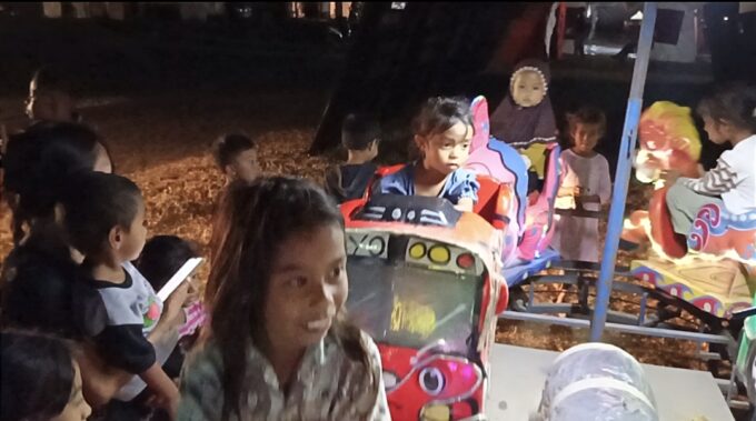 Trauma Healing Korem 161/WS Bangkitkan Keceriaan Anak-Anak Korban Gempa Flores