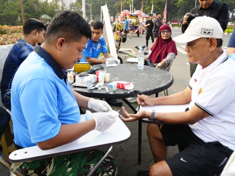 TNI Gelar Bhakti Kesehatan Gratis Sambut HUT ke-81 TNI