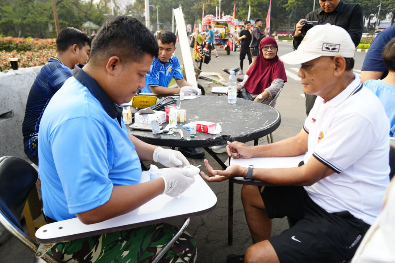 TNI Gelar Bhakti Kesehatan Gratis Sambut HUT ke-81 TNI