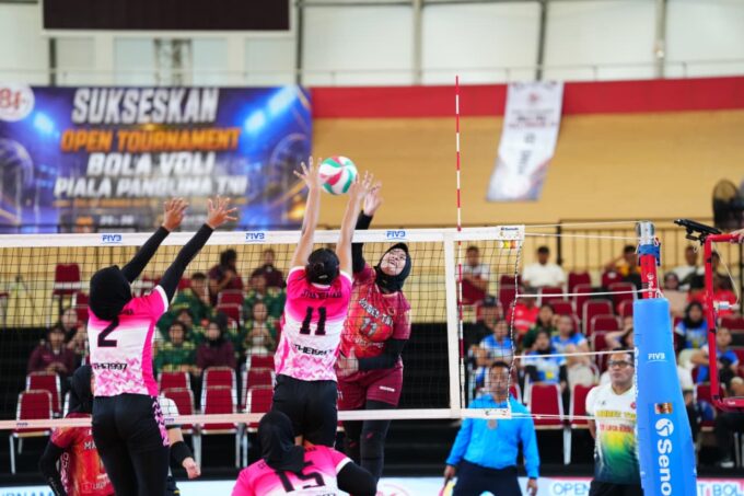 Aspers Panglima TNI Buka Open Tournament Bola Voli Piala Panglima TNI Tahun 2026