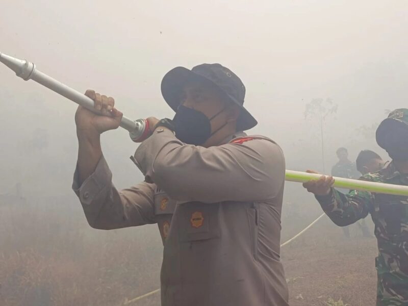 Terkepung Asap! Dandim dan Kapolres Kapuas Hulu Berjibaku Digaris Api Demi Selamatkan Nanga Awin – Detiktoday.com