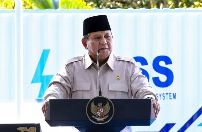 Wapang TNI Hadiri Peresmian PLTS 100 GWp Tahap Pertama Oleh Presiden RI
