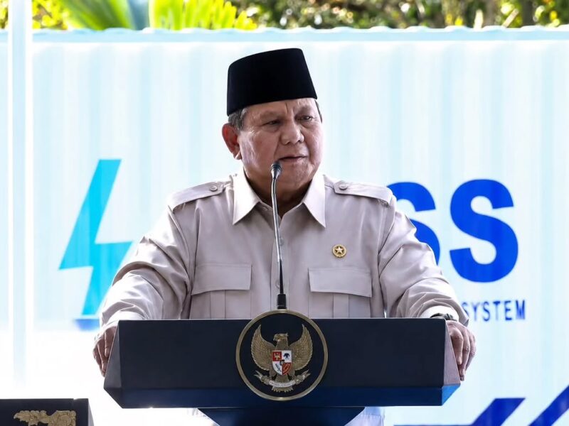 Wapang TNI Hadiri Peresmian PLTS 100 GWp Tahap Pertama Oleh Presiden RI