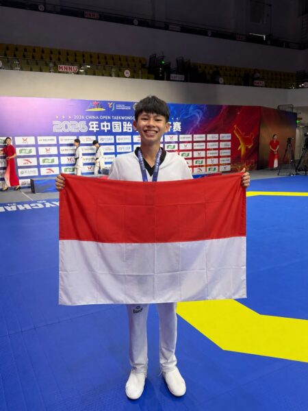 Ketum PBTI Letjen TNI Richard Tampubolon : Bangga, Atlet Taekwondo Raih Satu Medali Perak di China