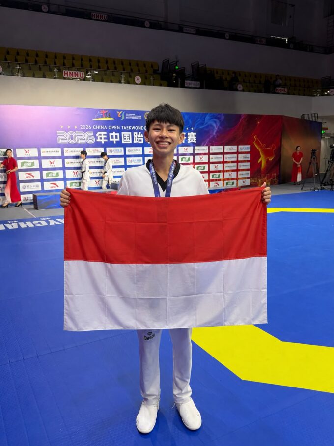 Ketum PBTI Letjen TNI Richard Tampubolon : Bangga, Atlet Taekwondo Raih Satu Medali Perak di China