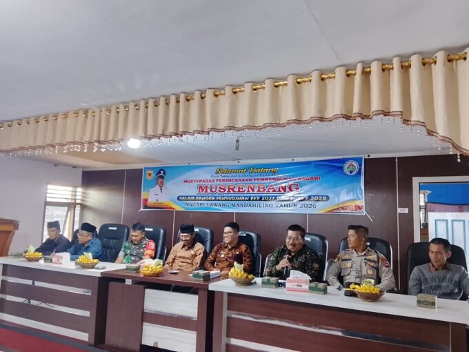 Wali Nagari Kecewa Anggota DPRD Tak Hadir dalam Musrenbang Lawang Mandahiling – Detiktoday.com