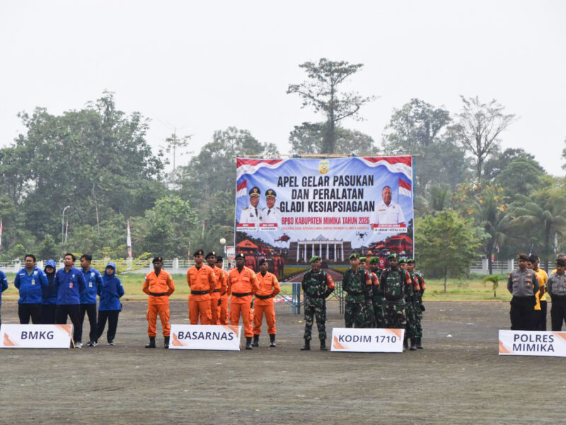Siaga Hadapi Karhutla, Dandim 1710/Mimika Tekankan Pentingnya Sinergitas
