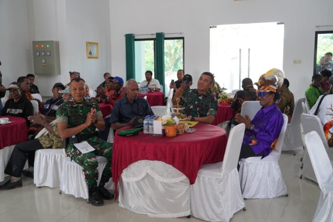 Tatap Muka Danrem 172/PWY Bersama Tokoh Agama, Adat dan Masyarakat Keerom