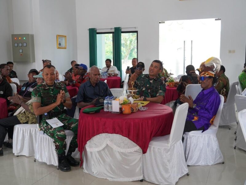 Tatap Muka Danrem 172/PWY Bersama Tokoh Agama, Adat dan Masyarakat Keerom