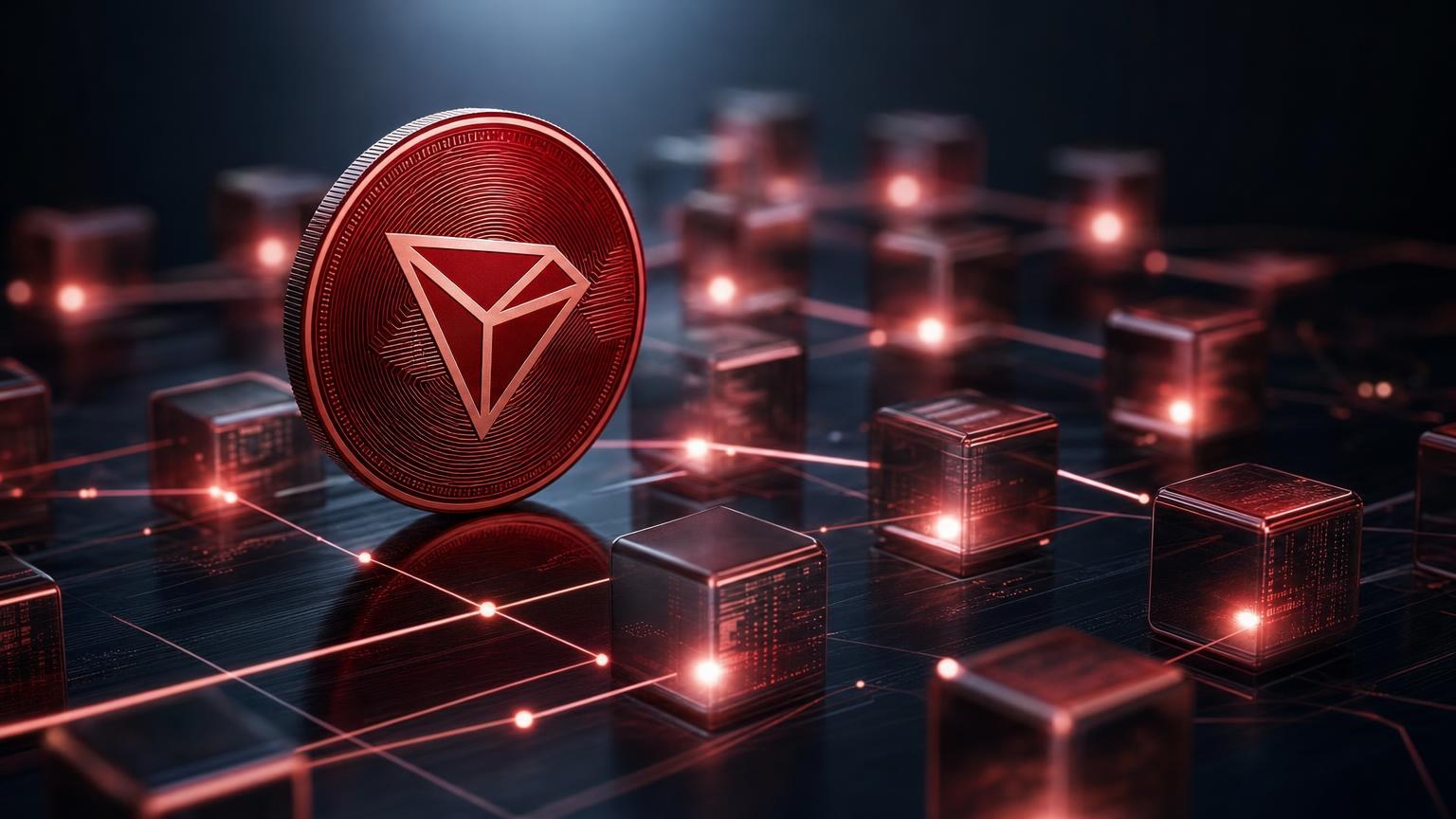 TRX transaction moving through the TRON network from wallet submission to blockchain confirmation and exchange crediting