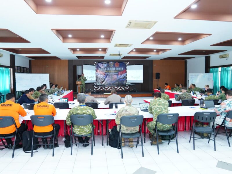 Peserta Super Garuda Shield 2026 Simulasikan Respons Terpadu Hadapi Bencana