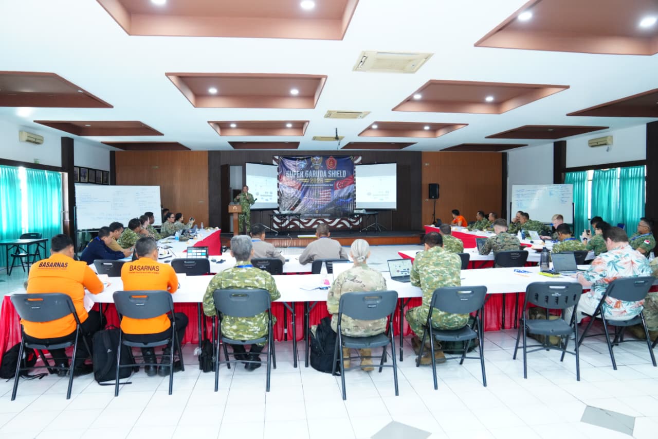 Peserta Super Garuda Shield 2026 Simulasikan Respons Terpadu Hadapi Bencana