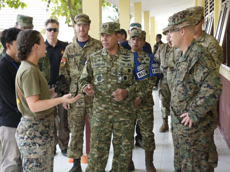 Encap SGS 2026 Buktikan Komitmen Tni Bersama Negara Bangun Fasilitas Pendidikan Untuk Masyarakat Di Martapura