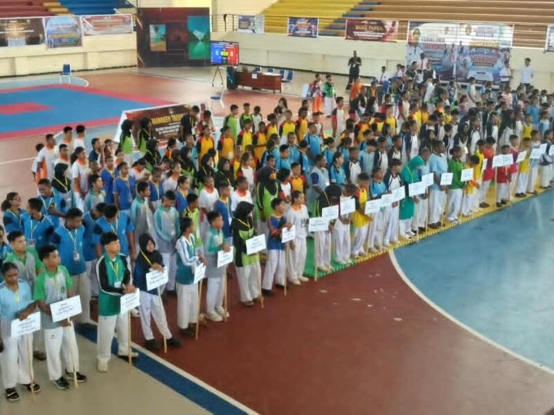 Atlet Taekwondo Binaan Kodim/1803 Fakfak Bertanding di Kejuaraan Pelajar se-Papua Barat – Detiktoday.com