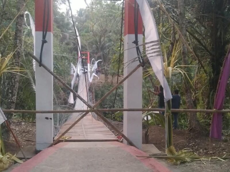 Jembatan Pongpet Miring Saat Peresmian, TNI AD Luruskan Fakta Kondisi dan Penyebabnya