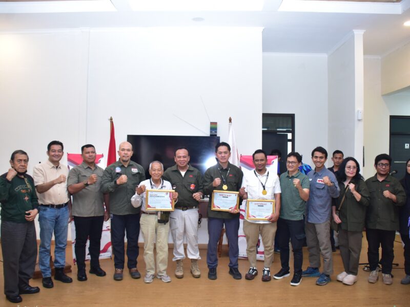 ASINTEL PANGKORMAR HADIRI PUNCAK DIES NATALIS Ke-21 FEDERASI MOUNTAINEERING INDONESIA