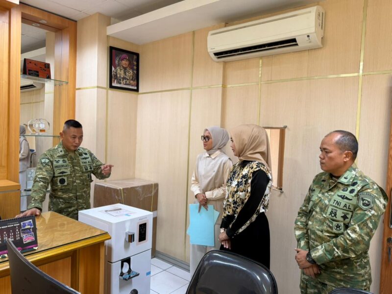 ASOPS PANGKORMAR TERIMA BANTUAN CSR, PERKUAT DUKUNGAN AIR BERSIH DI PULAU TERLUAR