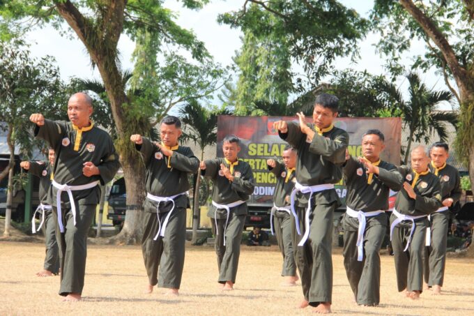 Ratusan Prajurit Kodim 0806/Trenggalek Jalani Ujian Kenaikan Tingkat PSM