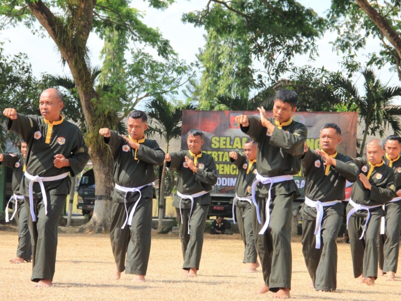 Ratusan Prajurit Kodim 0806/Trenggalek Jalani Ujian Kenaikan Tingkat PSM