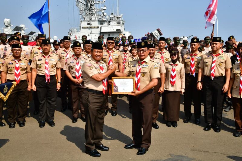 BENTUK GENERASI MUDA BERVISI MARITIM, TANGGUH DAN SIAP HADAPI ERA DISRUPSI, TNI AL GELAR APEL SAKA BAHARI 2026