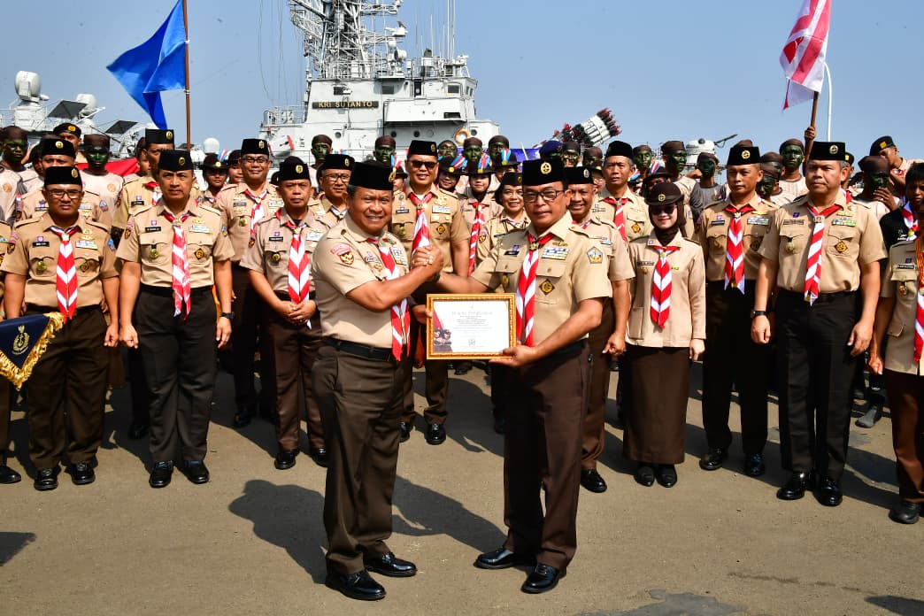 BENTUK GENERASI MUDA BERVISI MARITIM, TANGGUH DAN SIAP HADAPI ERA DISRUPSI, TNI AL GELAR APEL SAKA BAHARI 2026