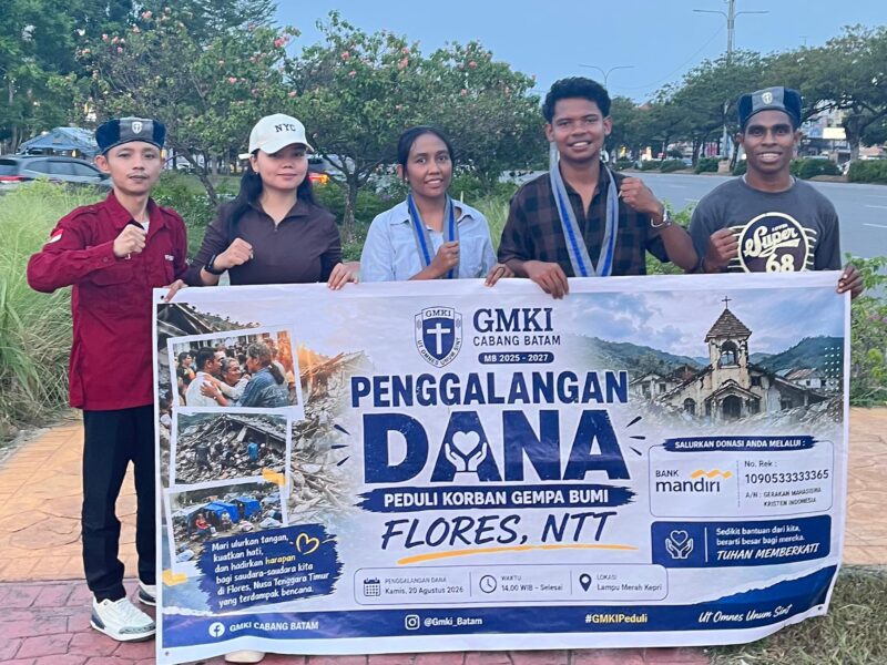 GMKI Batam Galang Dana untuk Korban Gempa Flores, Bantuan Dikoordinasikan hingga ke NTT – Detiktoday.com