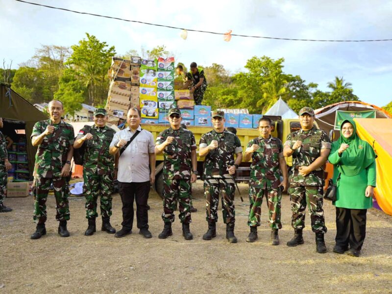 Bukan Sekadar Bantuan, Kodam XV/Pattimura Bawa Pesan Persaudaraan dari Maluku untuk NTT