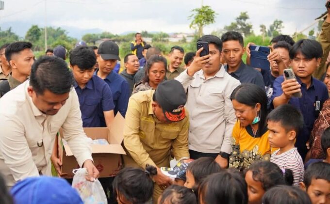 Bobby Nasution Tinjau Pengungsian Sinabung, Pemprov Sumut Pastikan Kebutuhan Warga Terpenuhi – Detiktoday.com