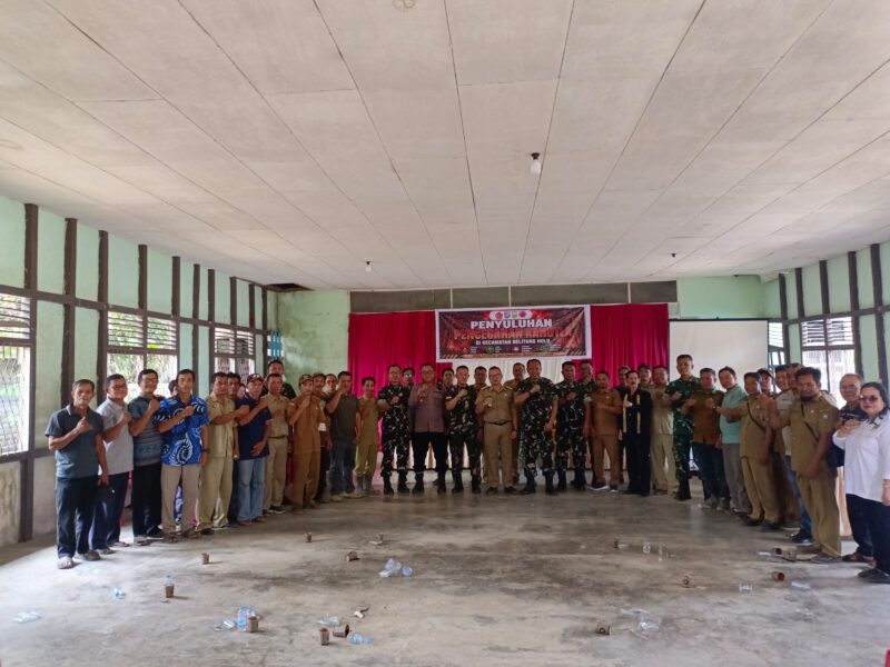 TNI Perkuat Penanganan Karhutla, Tim Sosialisasi Kodau I Edukasi Warga