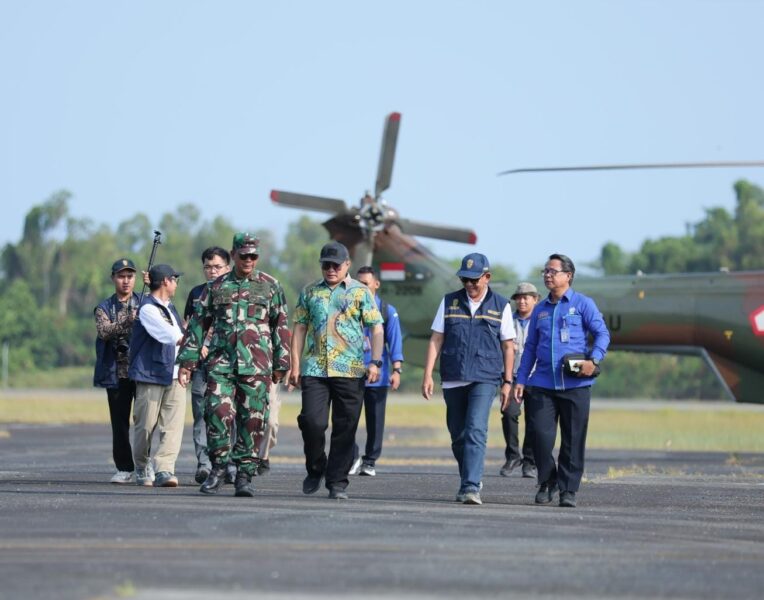TNI Kerahkan Personel dan Heli Caracal Perkuat Penanganan Karhutla di Wilayah IKN